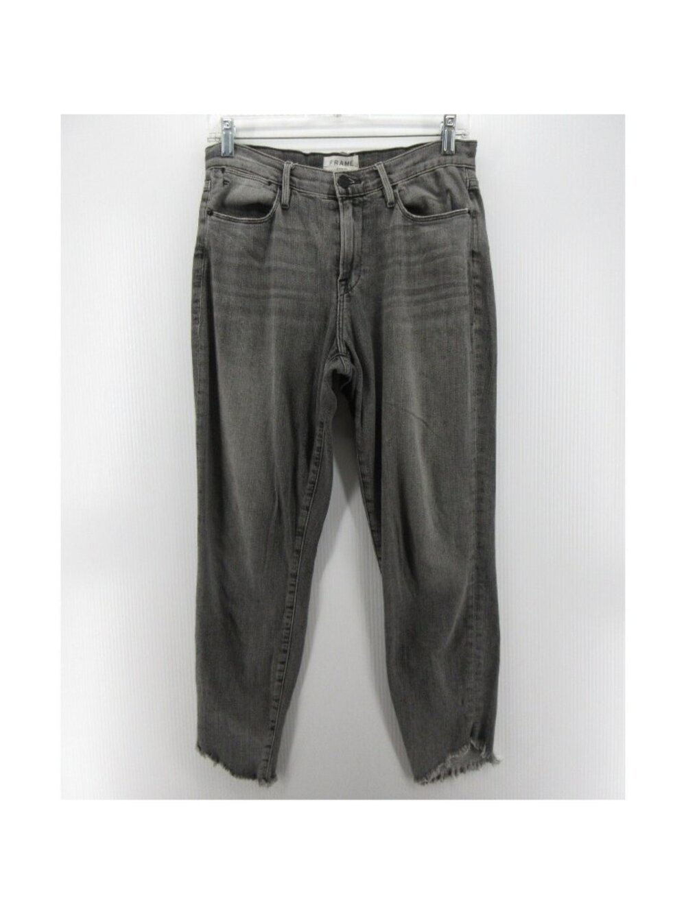 Frame Jeans 28 Le High Skinny Berwick Raw Hem Denim Stretch USA Made